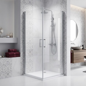 Cabina de dus patrata KZ29 crom 80 x 80 cm sticla 6 mm - Img 18