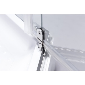 Cabina de dus pentagonala cu cadita inclusa rame cromate KZ91B/SXL07B 90 x 90 - Img 6