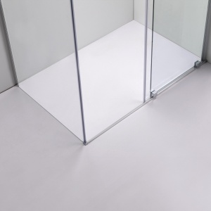 Cabina de dus rectangulara ASTRA-CH-A-100+B80+E crom 100x80 cm 8 mm - Img 20