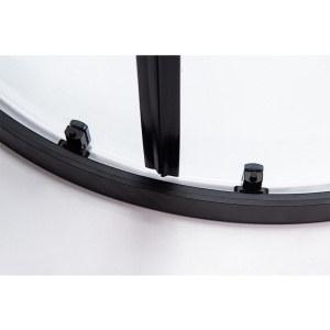 Cabina de dus semicirculara cu rame negre si cadita inclusa BS01B/SXL01B 90 x 90 cm - Img 10
