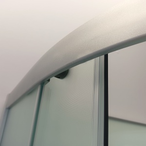 Cabina dus Semicerculara cu cadita WSH304B , sticla mata, dimensiune 90x90 - Img 19
