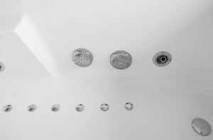 Cada cu hidromasaj asimetrica MUE-007B Stanga 170x 100 x 70 cm, alba - Img 22