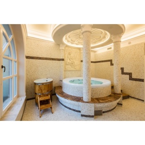 Cada cu hidromasaj fara carcasa si cu vas de expansiune Garden SPA 240 x 240 x 100 cm - Img 4