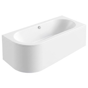 Cada de baie alba cu montaj dreapta Rea Orion Right 170cm
