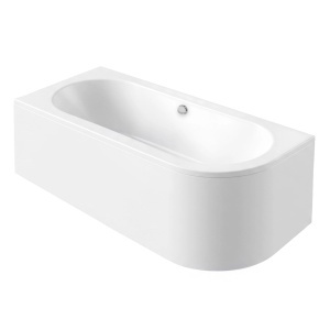 Cada de baie alba cu montaj stanga Rea Orion Left 160cm