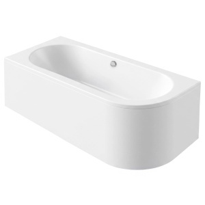 Cada de baie alba cu montaj stanga Rea Orion Left 170cm