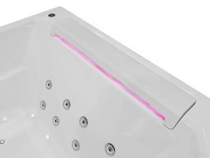 Cada de baie alba cu spa si hidromasaj MO-1806 cu LED, 180 x 110 x 60 cm - Img 9