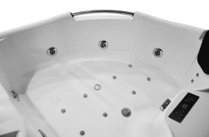 Cada de baie cu hidromasaj de colt MO-0311, 150 x 150 x 75 cm, pentru 2 persoane - Img 11