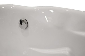 Cada de baie cu hidromasaj MO-1634B Turbo+ Spa, 170 x 87 x 60 cm, incalzitor, baterie termostatica si Bluetooth, alb - Img 12