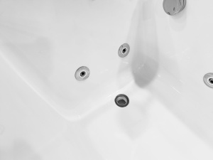 Cada de baie cu hidromasaj si design canelat MO-18008AL-170, 170 x 75 x 59 cm, cascada si Bluetooth - Img 11