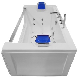 Cada de baie cu hidromasaj si SPA Blue pentru o persoana 176 x 85 x 61 cm - Img 5