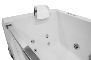 Cada de baie cu hidromasaj si SPA White pentru o persoana 176 x 85 x 61 cm - Img 15