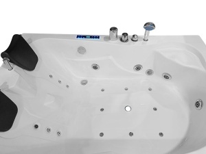 Cada de baie cu hidromasaj SPA MO-0205, 170 x 115 x 58 cm, 2 persoane, montaj stanga, alb - Img 7