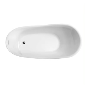 Cada de Baie ,De Sine Statatoare 170x80x72cm, Design Modern , Culoare Alb - Img 2