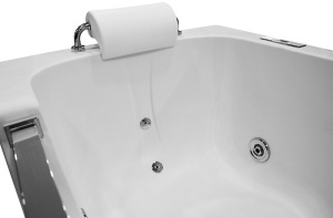 Cada de baie dreptunghiulara cu hidromasaj si SPA alba 130 x 81 x 66 cm - Img 13