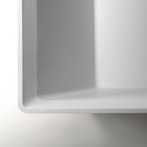 Cadă de baie freestanding cu strat rezistent la abraziune MUE-D001W, alb mat 170 x 75 x 60 cm - Img 6