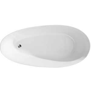 Cada de baie freestanding ovala MO-18001A – 170 x 80 x 68 cm, alb lucios - Img 2