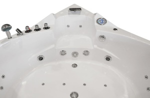 Cada de baie MO-10632 XL TURBO+ SPA cu hidromasaj si incalzitor 157X157X67CM - Img 11
