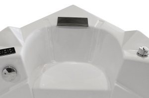Cada de baie pe colt spa si hidromasaj MO-0312H include difuzor 150 x 150 x 64 cm - Img 11