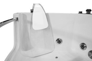 Cada de baie SPA cu hidromasaj de colt MO-0053W, 141 x 141 x 61 cm, front de sticla, radio, bluetooth si incalzitor - Img 13