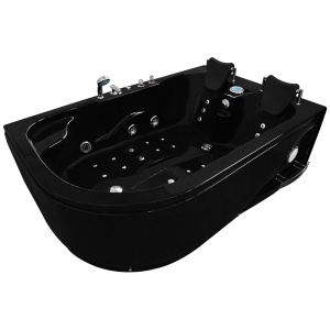 Cadă de baie SPA cu hidromasaj MO-1631B TURBO+ cu incalzitor, sistem de autocuratare si Sistem de uscare a aerului orientare pe partea dreapta 180X120X54CM - Img 1