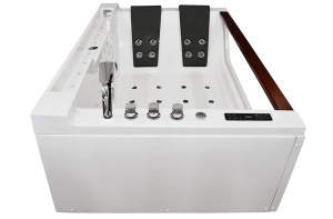 Cadă de baie SPA MO-8010 cu hidromasaj 180 x 120 x 64 cm - Img 5