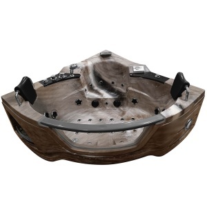 Cada de colt cu hidromasaj pentru 2 persoane SPA MUS-1060 Mediterranean 154 x 154 x 69 cm