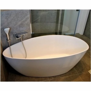 Cada freestanding din compozit Rune Cloud 156x71 cm - Img 4