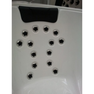 Cada hidromasaj jacuzzi pentru exterior PRO-1308 pentru 7 persoane 222 x 222 x 97 cm - Img 5