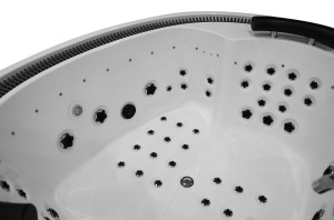 Cada SPA cu hidromasaj MUS-1099, Dimensiune 210x170x70 cm, carcasa grafit - Img 10