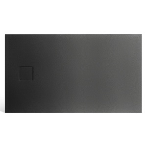 Cadita de dus dreptunghiulara din compozit Pro Exclusiv negru 140 x 80 x 4 cm - Img 2