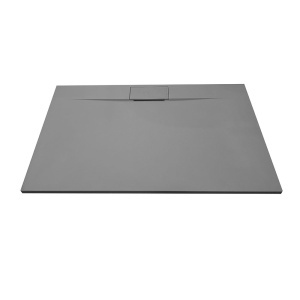 Cadita de dus dreptunghiulara Pro SMC gri 140 x 90 x 2.6 cm - Img 3