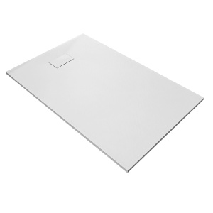 Cadita de dus MO-GD14090ES Dreptunghiulara, SMC, culoare Alb. 140X90X2.6CM - Img 2