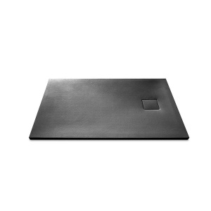 Cadita de dus Pro Exclusiv dreptunghiulara negru 100 x 80 x 4 cm - Img 4