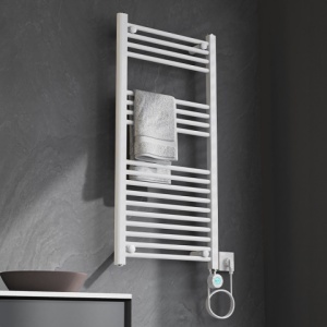 Calorifer electric vertical KATLA-WH 250W pentru baie 100x50, alb - Img 3