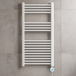 Calorifer electric vertical KATLA-WH 250W pentru baie 100x50, alb - Img 13