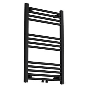Calorifer vertical CORSO-BL-3 pentru baie 80x50, negru - Img 6