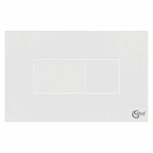 Clapeta de actionare dubla comanda Ideal Standard Solea P2 alb actionare pneumatica - Img 2
