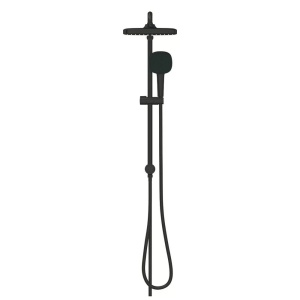 Coloana de dus cu baterie termostatata negru mat Grohe Tempesta Cosmopolitan 250 Cube
