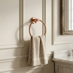 Cuier de baie, inel prosoape Rea Ring 6610 Modern Copper - Img 2