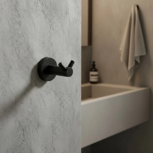 Cuier de baie Rea Leo Black 5605 - Img 2