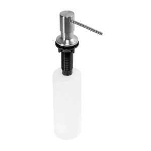 Dozator de săpun REA nichel brush INOX round - Img 3