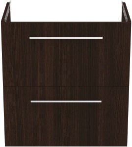 Dulap baza suspendat Ideal Standard i.Life S 60 x 37.5 x 63 cm 2 sertare stejar cafeniu - Img 2