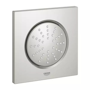 Dus lateral incastrat Grohe Rainshower F-Series crom periat Supersteel - Img 1