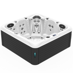 Jacuzzi de gradina alb PRO 752 pentru 3 persoane 200 x 200 x 84 cm - Img 5