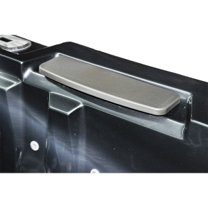 Jacuzzi pentru grădină black wave cu exterior antracit PRO-749 pentru 2 persoane 200 x 135 x 80 cm - Img 10