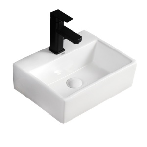 Lavoar ceramic dreptunghiular cu montaj pe blat Viva White Gloss 40 x 30 cm