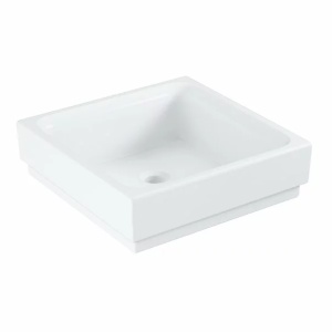 Lavoar patrat pe blat Grohe Cube Ceramic cu PureGuard 40x40 - Img 2