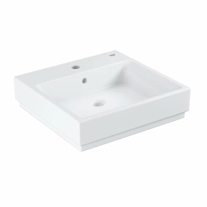 Lavoar pe blat Grohe Cube Ceramic cu PureGuard 60x49 cm - Img 2
