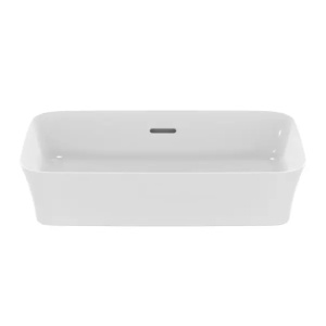 Lavoar pe blat Ideal Standard Atelier Ipalyss 55 cm alb mat cu preaplin - Img 3